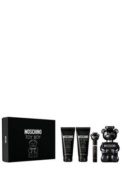 Moschino Toy Boy Eau De Parfum Gift Set 100ml In White