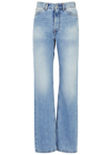 Acne Studios Straight-leg Cotton Jeans In Light Blue