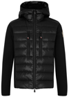 MONCLER APRÈS-SKI KNITTED AND QUILTED SHELL JACKET