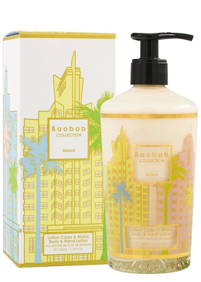 Baobab Collection Miami Body & Hand Lotion, Gift Sets, Flower Of Salt In White