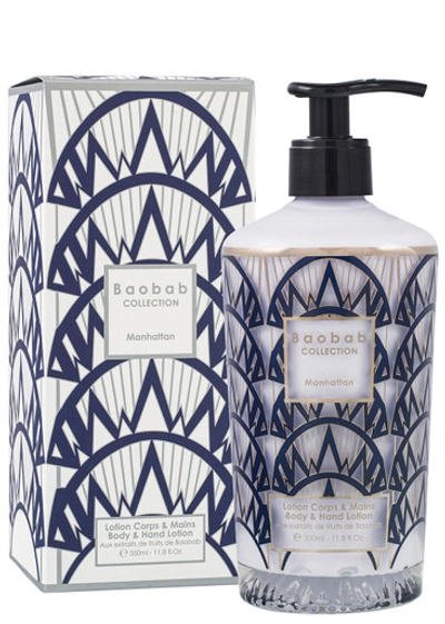 Baobab Collection Manhattan Body & Hand Lotion 350ml In White