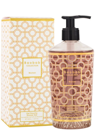 Baobab Collection Women Shower Gel 350ml In White