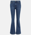 7 For All Mankind Hw Ali Neptune Flared Jeans In Blue
