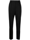 BRUNELLO CUCINELLI EMBELLISHED TAILORED WOOL TROUSERS
