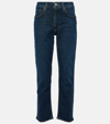 AGOLDE KYE MID-RISE CROPPED STRAIGHT JEANS