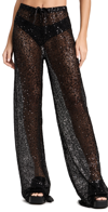Good American Sequins Wide Leg Pants Black001 5xl In Black001