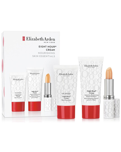 Elizabeth Arden Women's Nourishing Skin Essentials 3pc Set In White