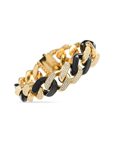 Diamond Select Cuts 18k 5.00 Ct. Tw. Diamond Curb Chain Bracelet