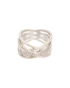 JUVELL JUVELL 18K PLATED CZ RING