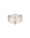 JUVELL JUVELL 18K PLATED CZ RING