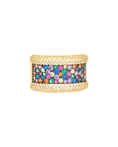 JUVELL JUVELL 18K PLATED CZ RING