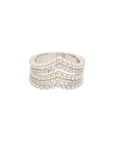 Juvell 18k Plated Cz Ring