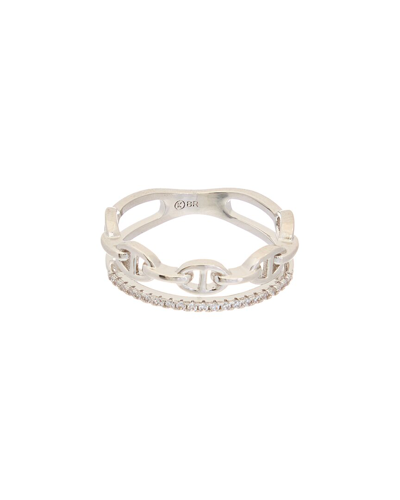 JUVELL JUVELL 18K PLATED CZ RING