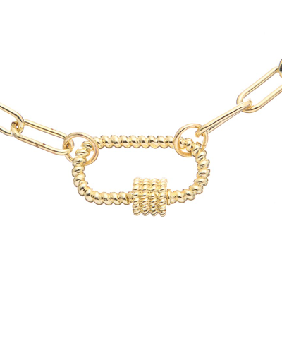 JUVELL JUVELL 18K PLATED LINK NECKLACE