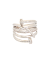 JUVELL JUVELL 18K PLATED CZ RING