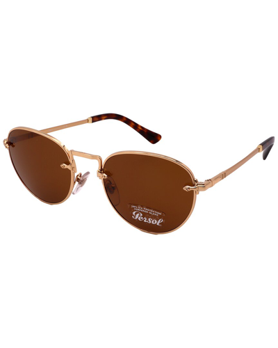 Persol Men's Po2491s 51mm Sunglasses In Gold