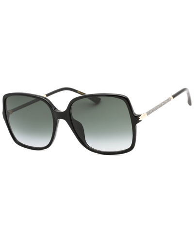 Jimmy Choo Women's Eppie/g/s 57mm Sunglasses In Black