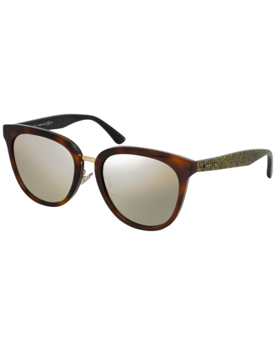 Jimmy Choo Women's Cade/f/s 55mm Sunglasses In Brown