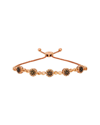Le Vian Chocolate Diamonds 14k Rose Gold 0.90 Ct. Tw. Diamond Bolo Bracelet