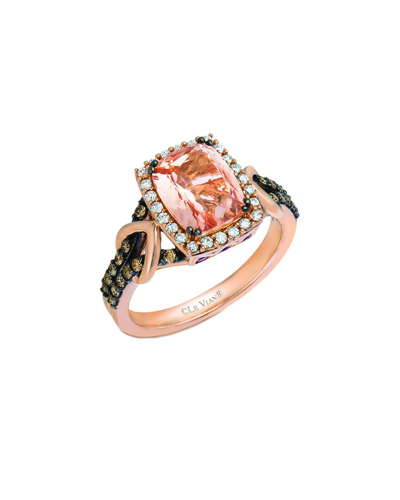 Le Vian ® Peach Morganite™ 14k Rose Gold 2.04 Ct. Tw. Diamond & Gemstone Ring