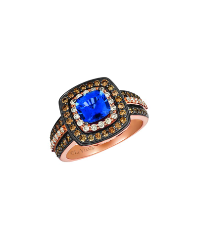 Le Vian ® Cornflower Sapphire™ 14k Rose Gold 1.84 Ct. Tw. Diamond & Ceylon Sapphire Ring