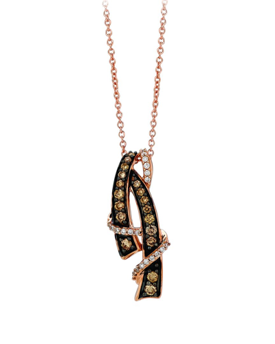 Le Vian ® Chocolate Diamonds® 14k Rose Gold 0.39 Ct. Tw. Diamond Pendant