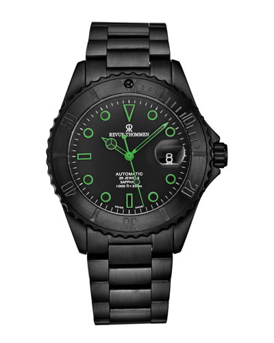 Revue Thommen Men's Diver Watch In Black