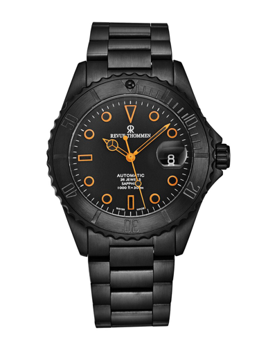 Revue Thommen Men's Diver Watch In Black