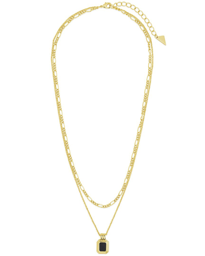Sterling Forever 14k Plated Lynn Layered Necklace