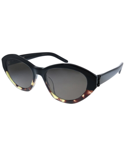 Saint Laurent Women's Slm60 54mm Polarized Sunglasses In Black