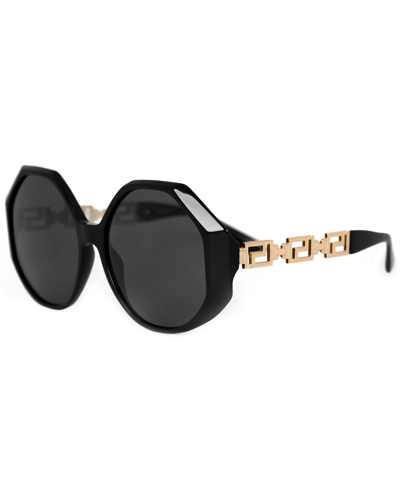 Versace Women's Ve4395 59mm Sunglasses In Black