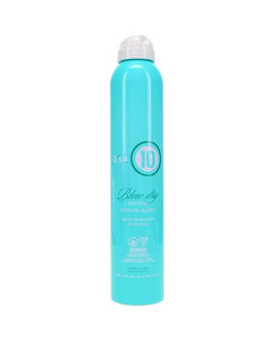 It's A 10 Miracle Blow Dry Texture Spray 8oz In White