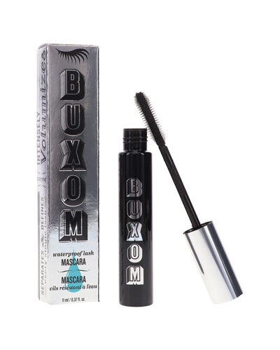 Buxom Lash Waterproof Volumizing Mascara Blackest Black 0.37oz In White