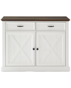 Crosley Furniture Clifton Kitchen Island In White
