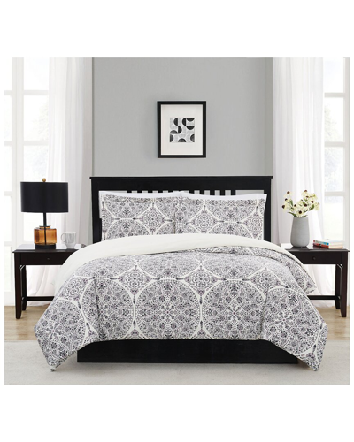 Cannon 3pc Duvet Cover Set In Blue