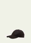 Loro Piana Storm System Cashmere Baseball Hat In H0ky Deep Well Br