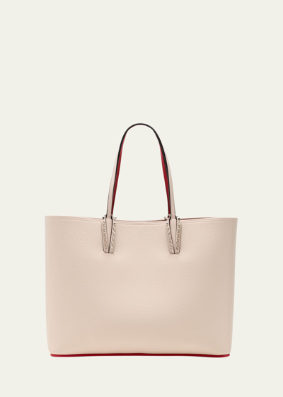 Christian Louboutin Cabata East-west Leather Tote Bag In Leche