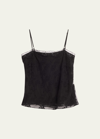 JASON WU SQUARE-NECK EMBROIDERED LACE CAMI