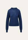 Veronica Beard Melinda Crewneck Sweater In Cerulean