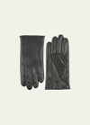 Hestra Gloves Men's Hairsheep Machine Plain Gloves In Black