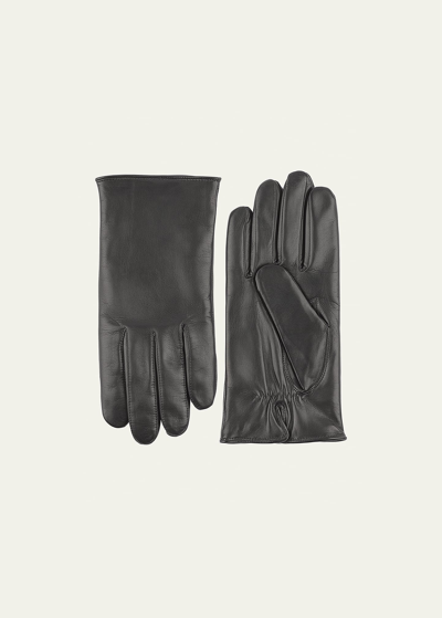 Hestra Gloves Men's Hairsheep Machine Plain Gloves In Black