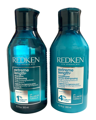 Redken Extreme Length Shampoo & Conditioner Duo In White