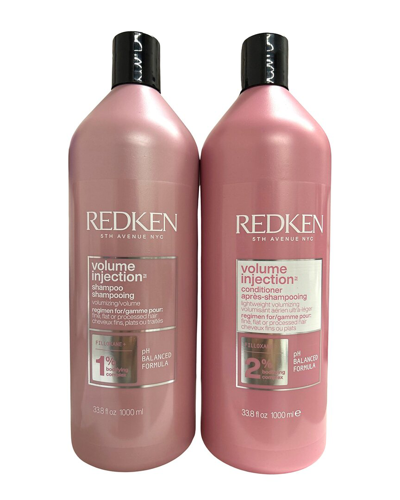 Redken Volume Injection Shampoo & Conditioner Lite Duo