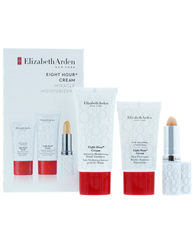 Elizabeth Arden Women's Miracle Moisturizers 3pc Set In White