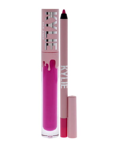 Kylie Cosmetics 306 Say No More 2pc Velvet Lip Kit In White