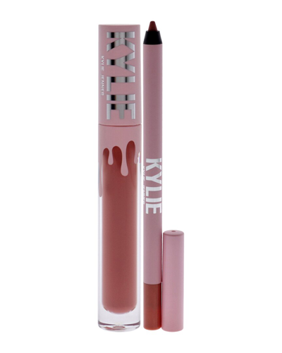 Kylie Cosmetics 801 Liquid Queen 2pc Matte Lip Kit In White
