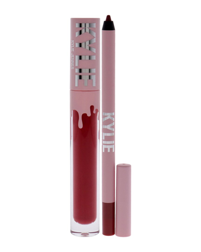 Kylie Cosmetics 401 Victoria 2pc Matte Lip Kit In White