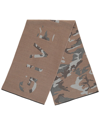 GIVENCHY GIVENCHY CAMOUFLAGE WOOL SCARF