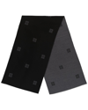 Givenchy Jacquard Check Wool & Silk-blend Scarf