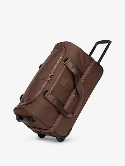 Calpak Stevyn Rolling Duffel In Walnut ModeSens